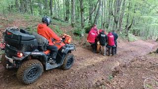 Avanturista iz Njemačke pao s motocikla u vrletima Jahorine: Našli ga spasioci