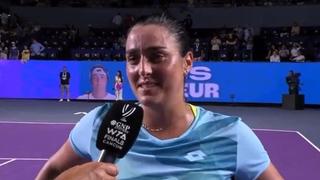 Tunižanka slavila na WTA finalu pa se rasplakala i obećala donirati novac Palestini