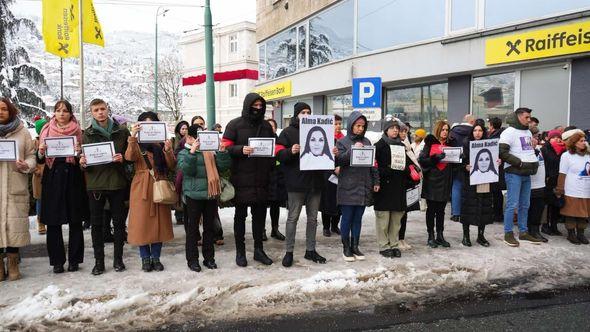 S današnjih protesta - Avaz