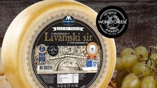 Veliki uspjeh Mljekare Livno na World Cheese Awardsu