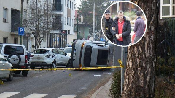 Na licu mjesta ostao Fišićev prevrnuti Porsche  - Avaz