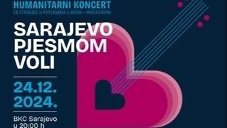 Humanitarni koncert "Sarajevo pjesmom voli" za pomoć stradalima u poplavama