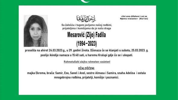 Fadila Mesarović - Avaz