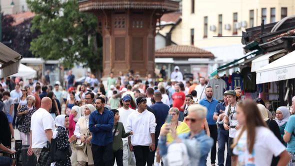 Veliki broj turista u Sarajevu - Avaz