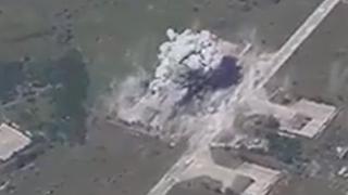 Rusi objavili snimak uništenja ukrajinskog aviona