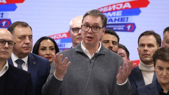 Dodik na press konferenciji Vučića - Avaz