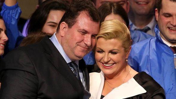 Kolinda Grabar-Kitarović sa suprugom Jakovom - Avaz