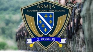 Drugi korpus Armije RBiH: 32. godišnjica formiranja