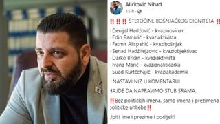 Radikal Aličković nastavio s prijetnjama: Objavio listu za odstrel