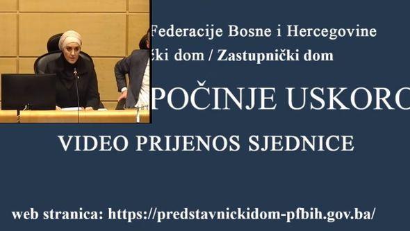 Ukinut prijenos sjednice - Avaz