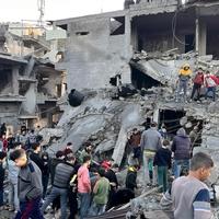 Posljedice bombardovanja naselja Džabalija u Gazi: Ima živih ljudi pod ruševinama, dozivaju u pomoć...