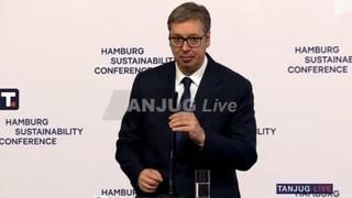 Vučić u Hamburgu: "Radi se o zajedničkoj budućnosti, ne samo o litijumu"