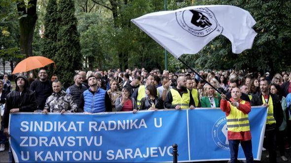 Protest u Sarajevu - Avaz