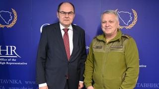 Šmit se sastao s Barbuom: EUFOR i OHR imaju ključnu ulogu u očuvanju mira