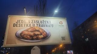 Je li ovo najbolja reklama ikad: Bilboard o ćevapima nasmijao sve do suza