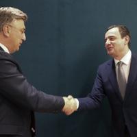 Kurti i Plenković razgovarali u Davosu