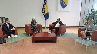 Magazinović s ambasadorima Austrije i Bugarske: BiH je mjesto u Evropskoj uniji