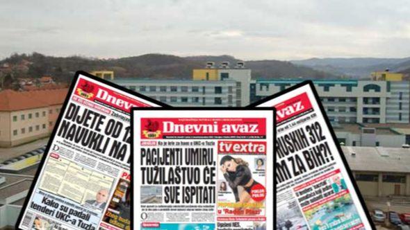 "Avaz" je o aferama u UKC Tuzla pisao mjesecima - Avaz