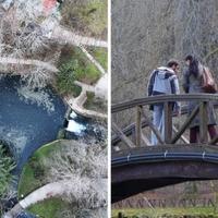 Snimak iz zraka / Šetnja u prirodi na ugodnim temperaturama: Pogledajte šta smo zabilježili na Vrelu Bosne