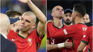 Pepe je bio emotivan nakon ispadanja: Tješio ga Ronaldo, koji je bio u suzama prije nekoliko dana