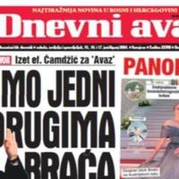 U trobroju "Dnevnog avaza" čitajte: Budimo jedni drugima braća