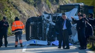 Stravična nesreća kod Dubrovnika: Stijena pala na kombi, poginula jedna osoba