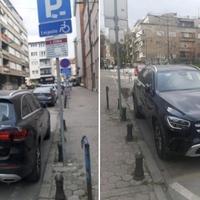 U centru Sarajeva: Parkirao luksuznog mercedesa na mjesto za invalide