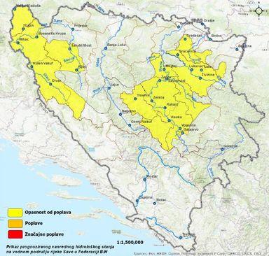 Mapa rizičnih područja - Avaz