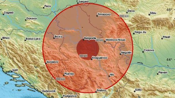 Zemljotres pogodio Srbiju - Avaz