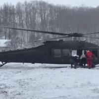 Vojni helikopter spasio trudnicu u Hrvatskoj