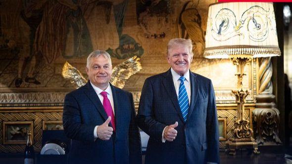 Viktor Orban i Donald Tramp - Avaz