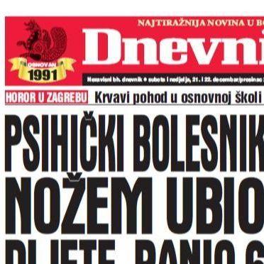 U dvobroju "Dnevnog avaza" čitajte o psihičkom bolesniku koji je ubio dijete