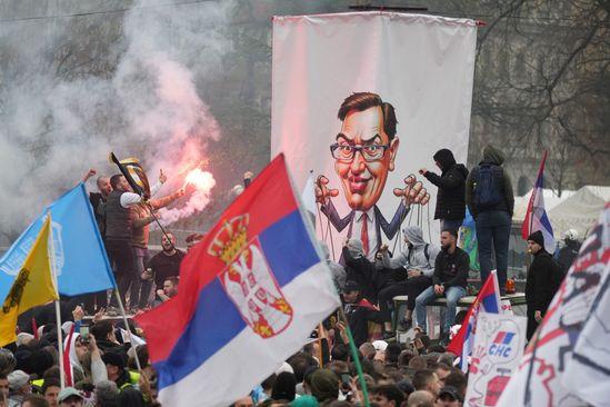 Beograd protesti - Avaz