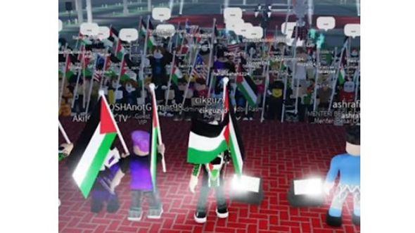 Avatari marširali ulicama: Djeca na Robloxu organizirala virtuelne proteste za Palestinu