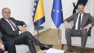 Konaković se sastao s novoimenovanim ambasadorom EU u BiH Sorekom: Proširenje EU ostaje jedan od prioriteta