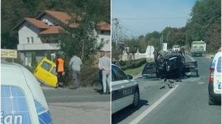 Teška nesreća kod Gračanice: Učestvovala tri vozila, saobraćaj bio obustavljen